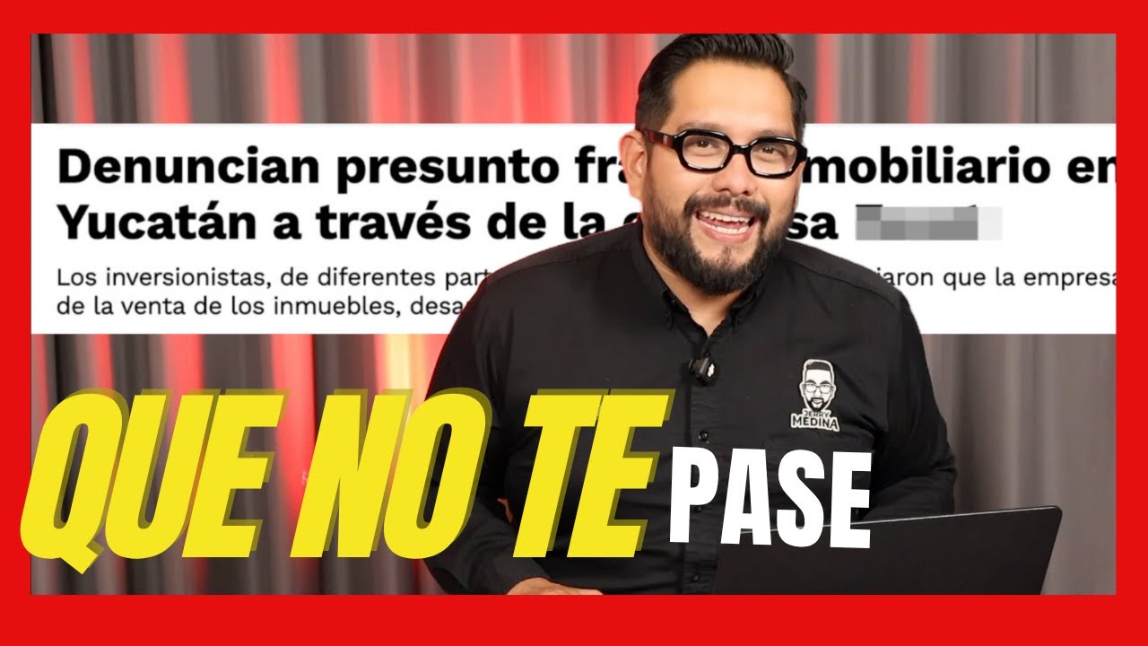 Denuncian FRAUDE de TERRENOS EN YUCATÁN