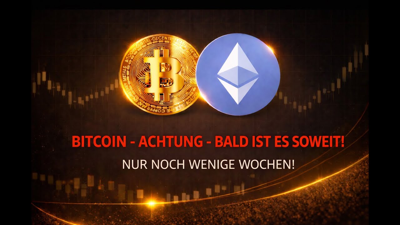 BITCOIN - ACHTUNG - BALD IST ES SOWEIT! NUR NOCH WENIGE WOCHEN!