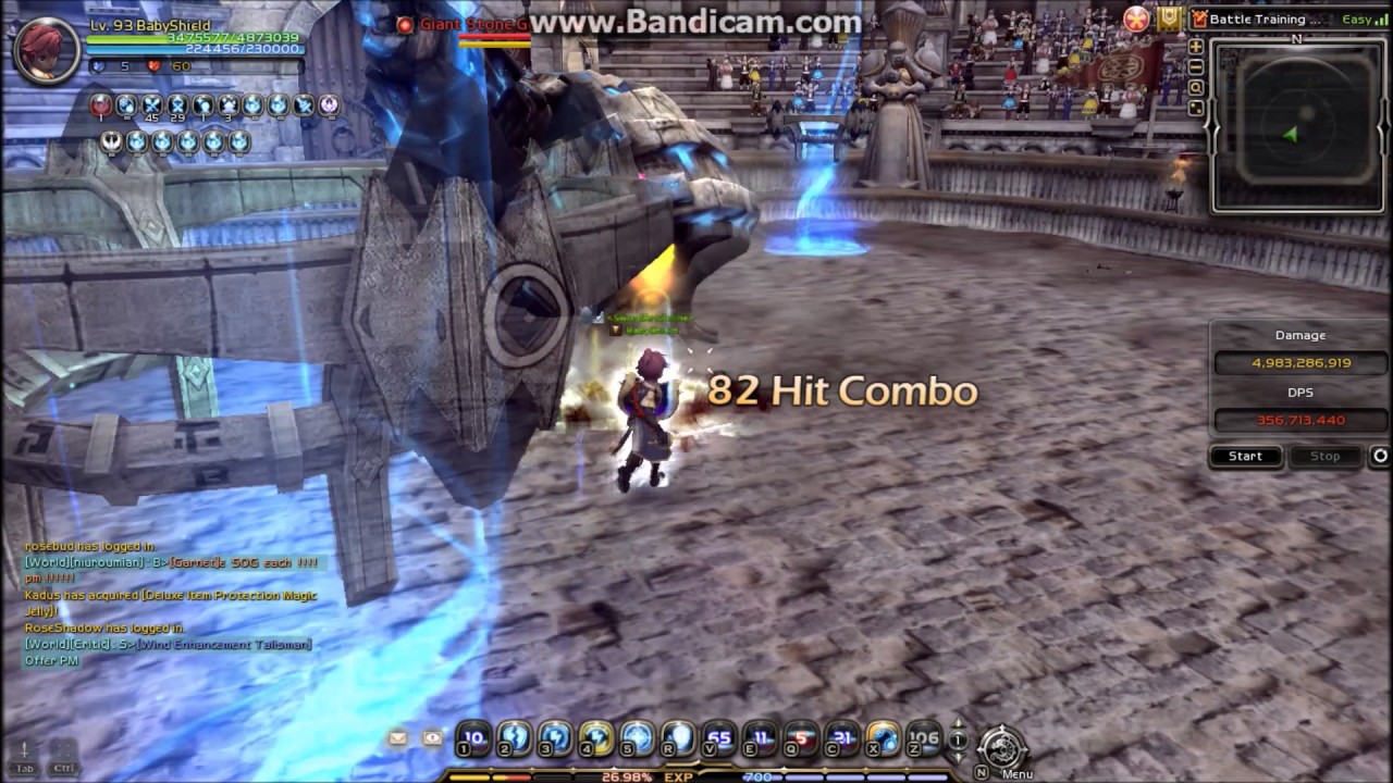 DN EU Crusader DPS TEST %100 FD 356-404bio DPS with Gear Stats