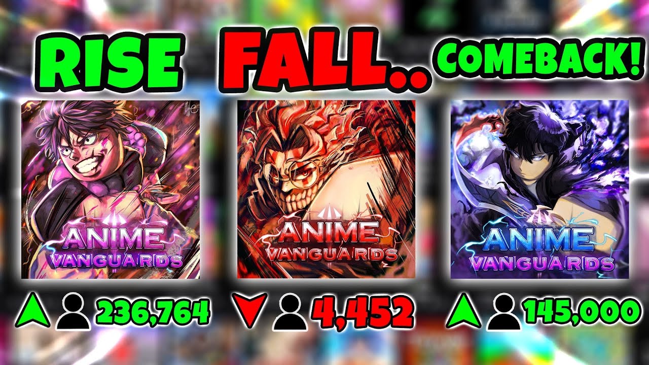 The Rise, Fall, And INSANE Comeback of Anime Vanguards! FT. @peryfc