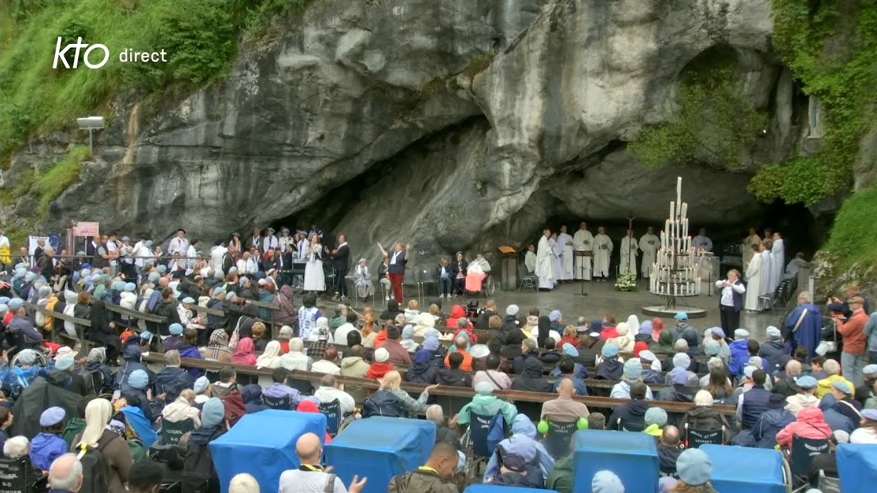 Messe de 10h à Lourdes du 15 juin 2025