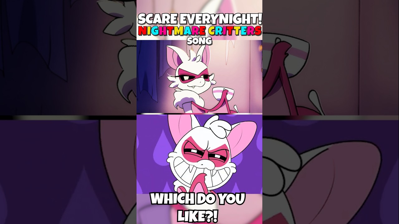 SCARE Everynight! (Nightmare Critters Theme Song) Poppy Playtime Rabie Baby Spot The Difference