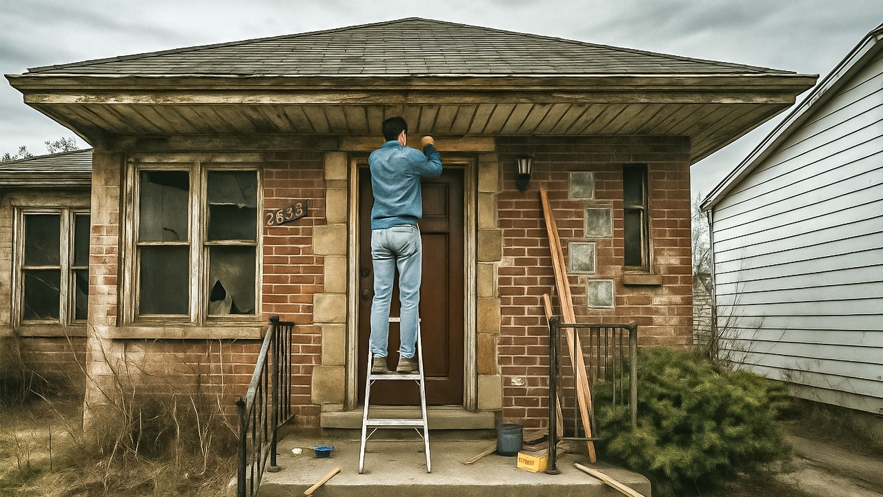 Man Spends 3 Monhts Renovating Old House Back to New | by @Korytan