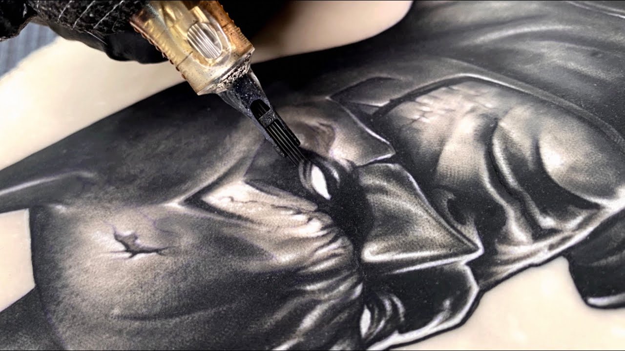 BATMAN  Tattoo | Time lapse