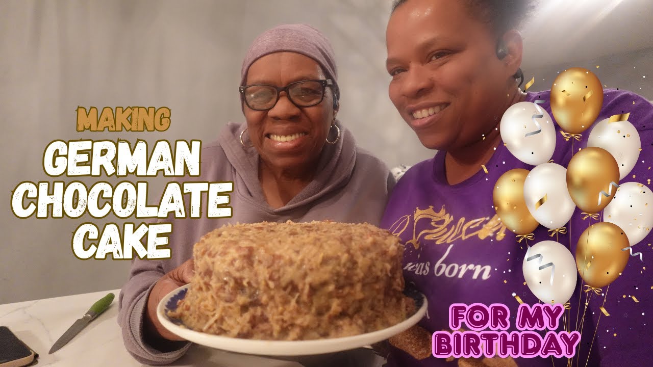 Delicious Homemade German Chocolate Cake