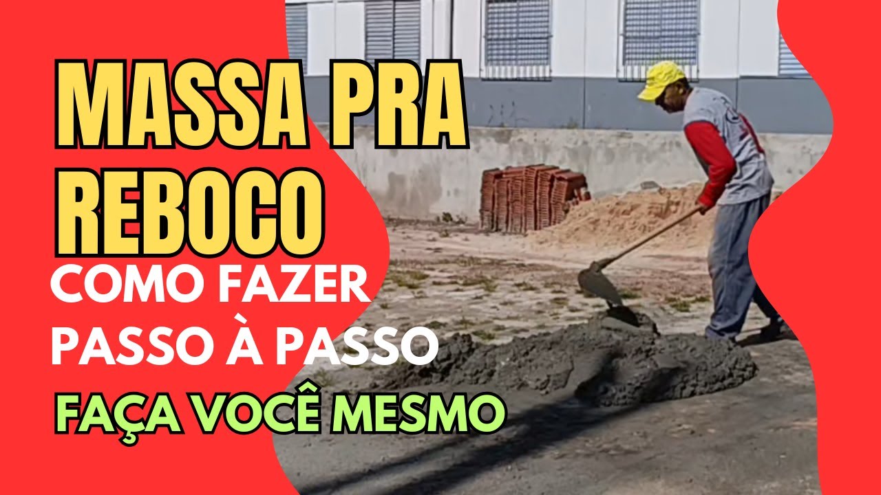 🧑‍🎓MASSA PRA REBOQUE COMO FAZER PASSO Á PASSO [FAÇA VOCÊ MESMO]