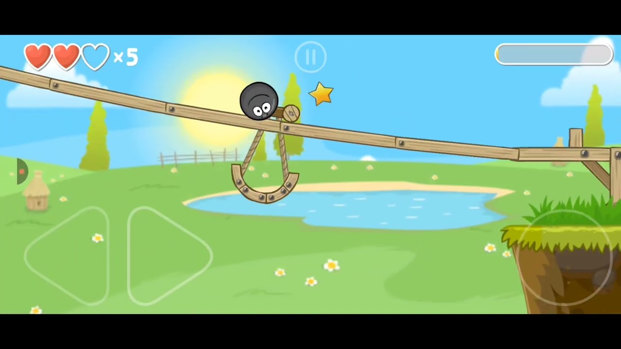 Jogando Red Ball4 parte 2 #★talismã★