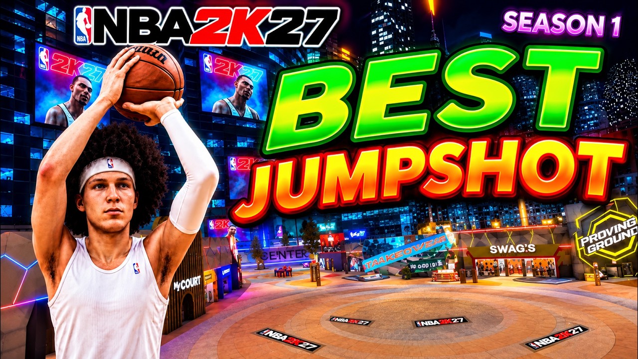 ЛУЧШИЙ ИГРОК РЕЙТИНГА РАСКРЫВАЕТ СЕКРЕТ ИДЕАЛЬНОГО БРОСКА В NBA2K27!