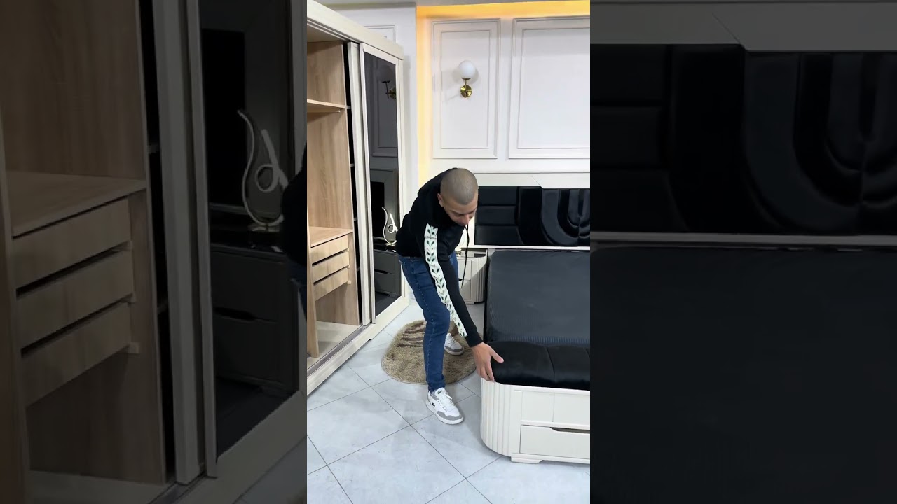 اجمل غرفة نوم لسنة 2024 خشب احمر 💯🪵