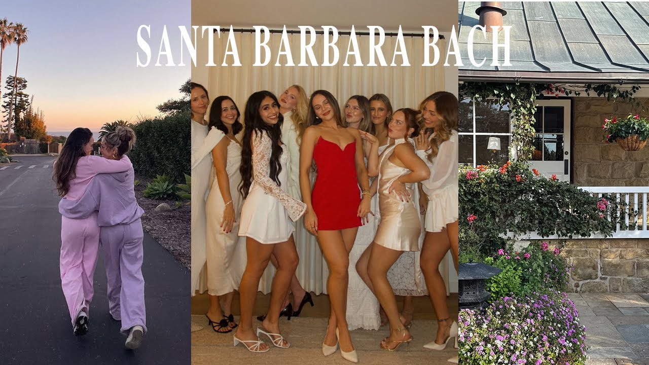 Bachelorette Trip Vlog! Come On A Girls Trip With Me! (Santa Barbara and Montecito, CA)