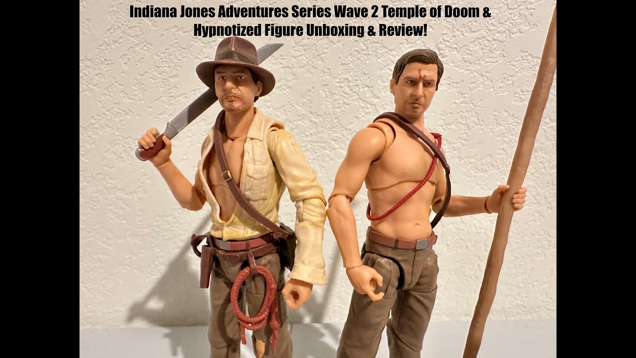 Indiana Jones Adventure Series Wave 2 Temple of Doom & Hypnotized Figure Unboxing & Review!