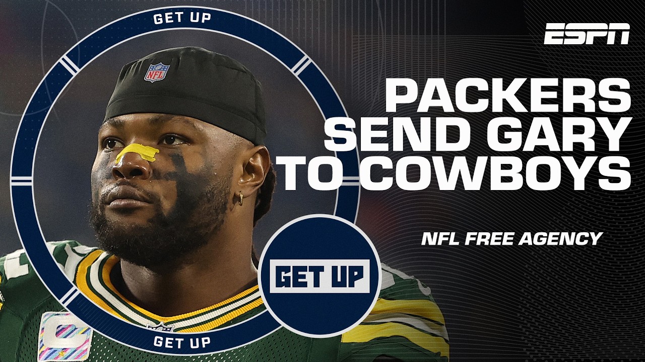 COWBOYS TRADE ALERT 🚨 Dallas acquires Rashan Gary from the Green Bay Packers | Get Up