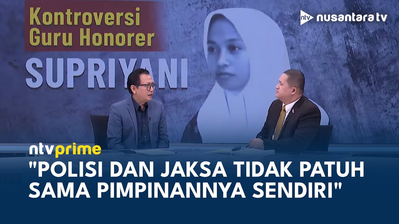 Kasus Guru Honorer Supriyani, Edwin: Polisi dan Jaksa Tak Patuh pada Pimpinannya Sendiri | NTV PRIME