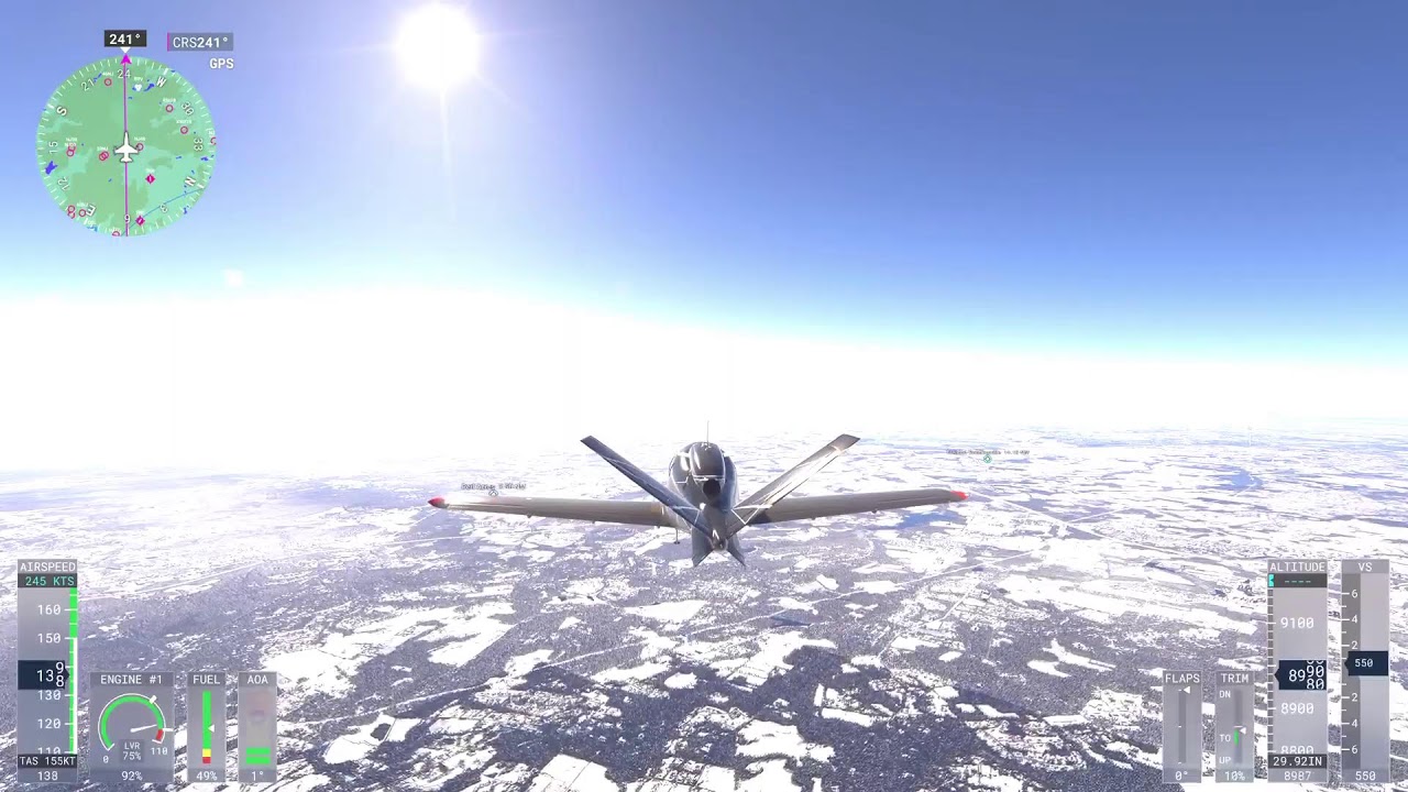 Winter Storm Flying