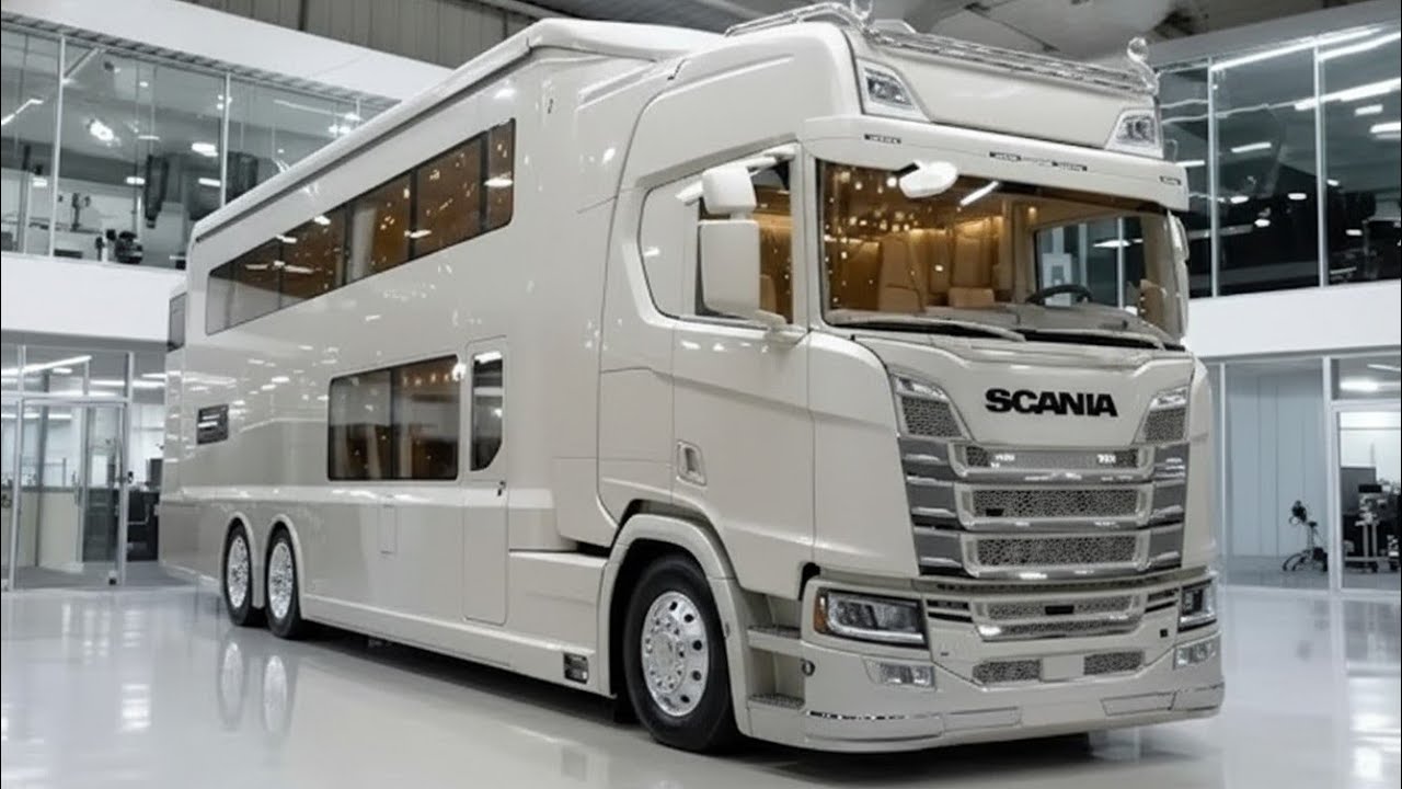 Scania Motorhome 2026 Double Decker | Mega Luxus, Technik & Reichweite