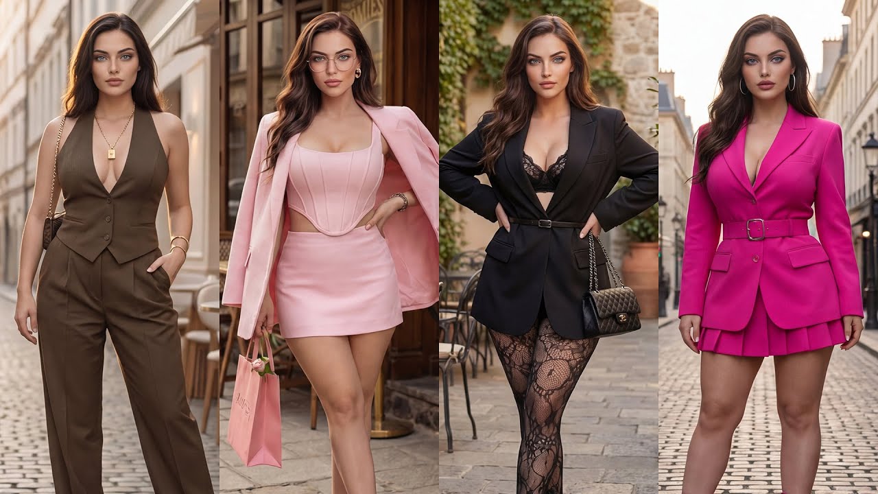 🔥 Elara’s Elegant Blazer Looks ☕️ Chic, Timeless, Refined
