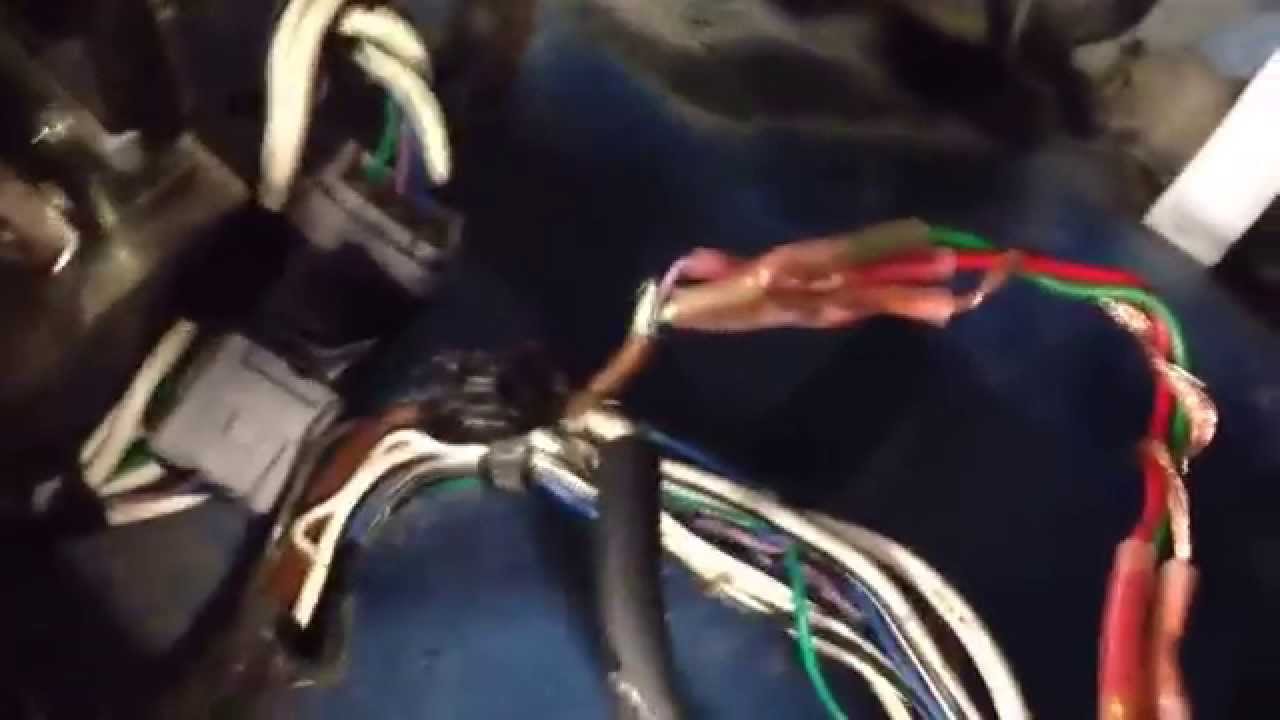 Rodent damaged wiring repair