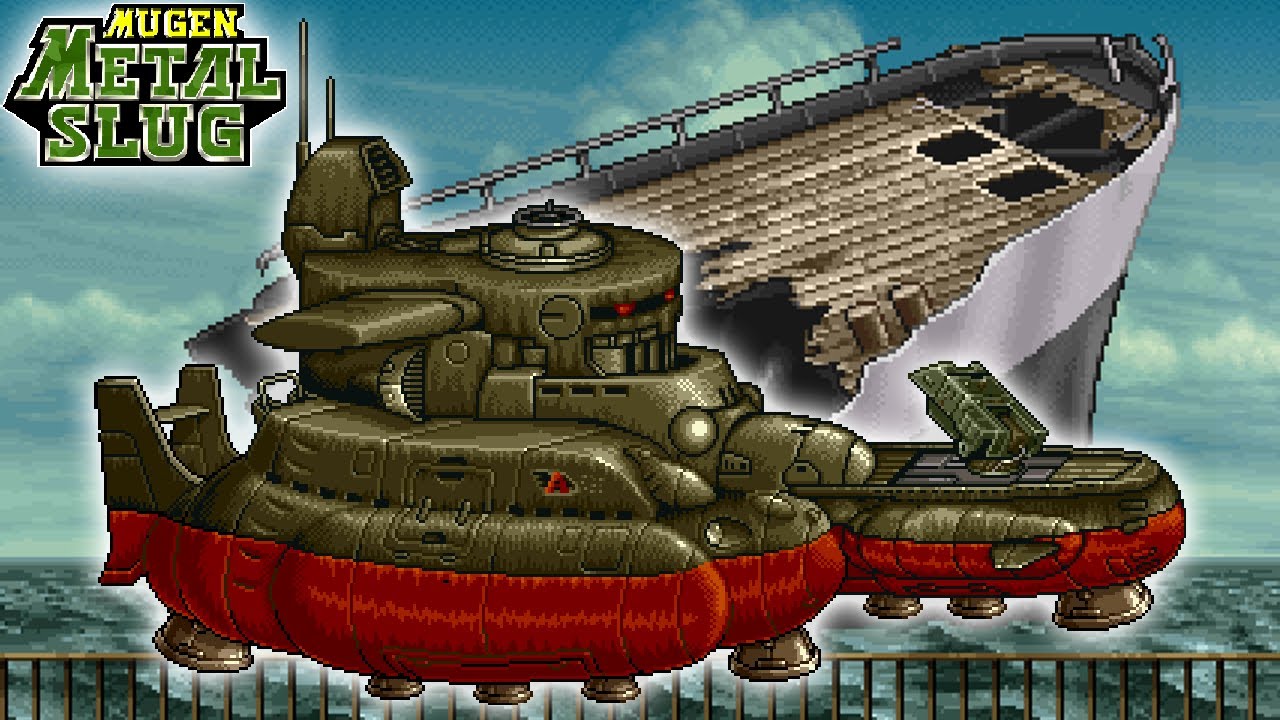 MUGEN Metal Slug - Sea Satan & MS4-Sea stage