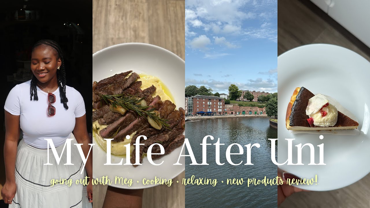 VLOG: COOKING A RIBEYE STEAK + SPENDING TIME AT EXETER QUAYSIDE WITH MEG + EXERER LIVING