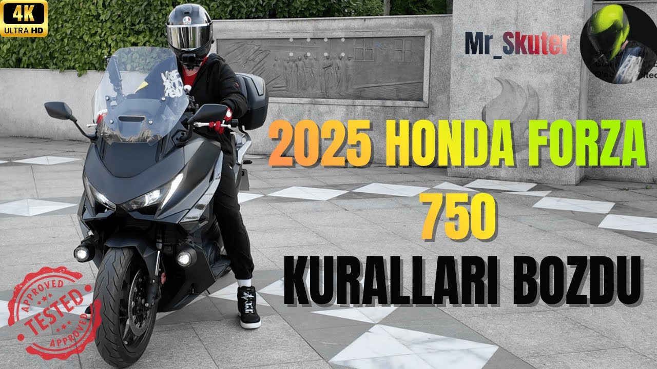 2025 Honda Forza 750 Testi | X-ADV750 mi Forza 750 mi arasındaki fark nedir. #motovlog