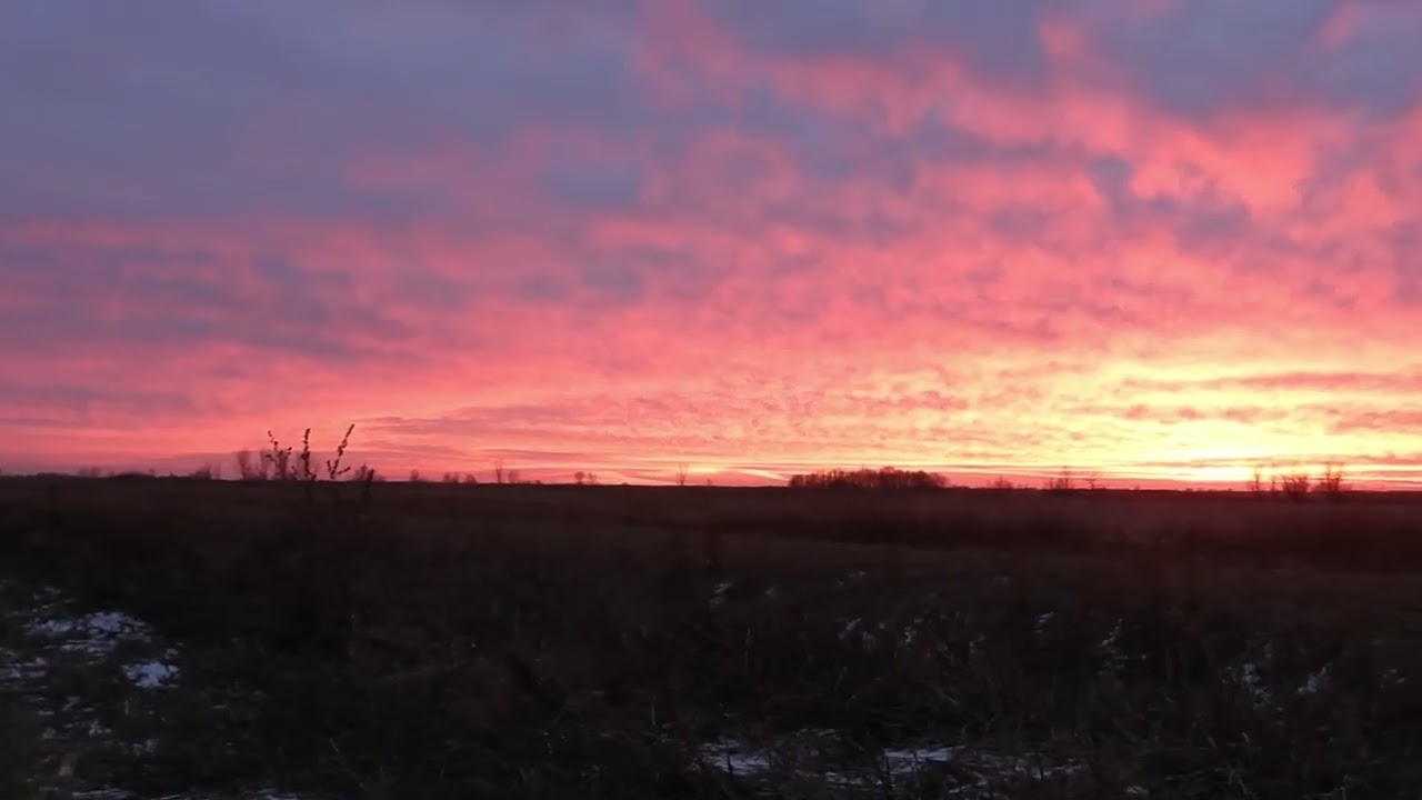 Kankakee Sands Sunset January 4, 2026