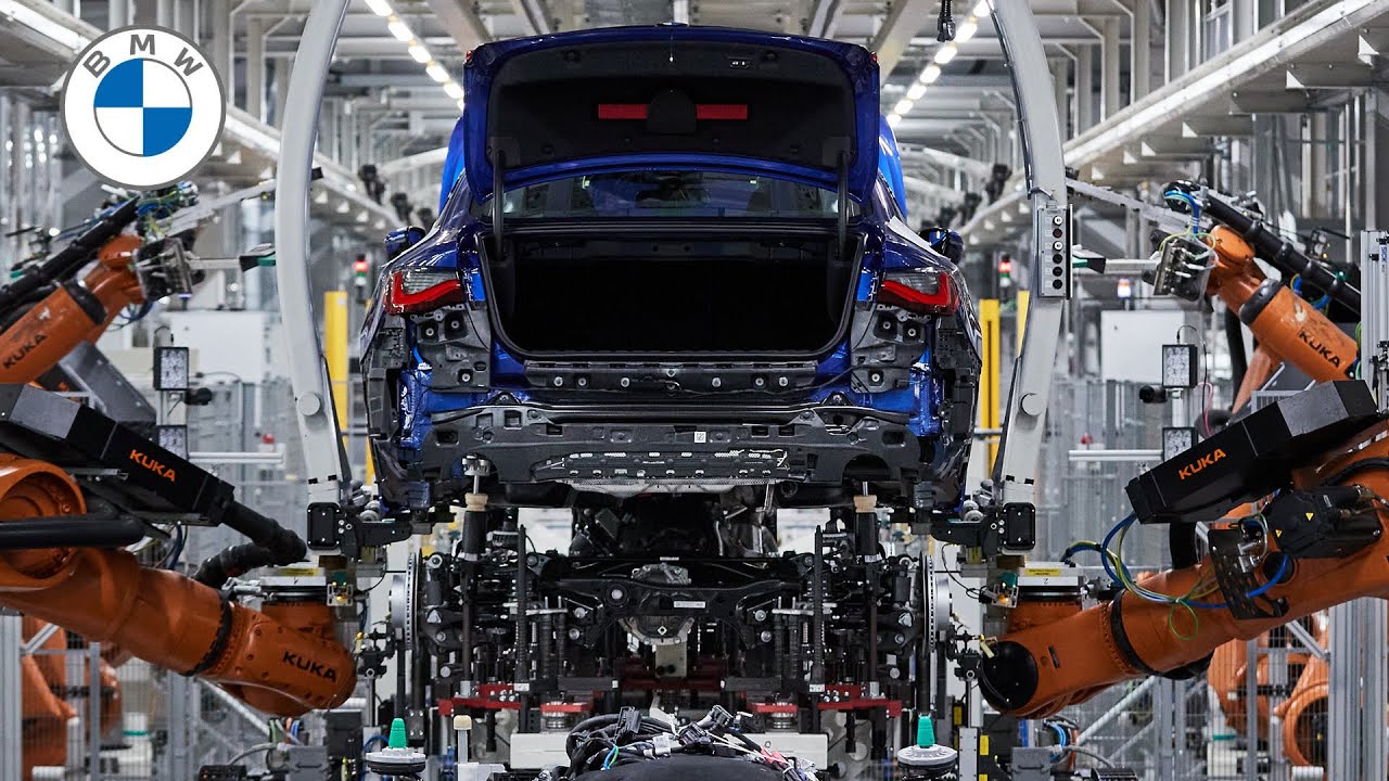 BMW Car PRODUCTION Line / German Car Factory