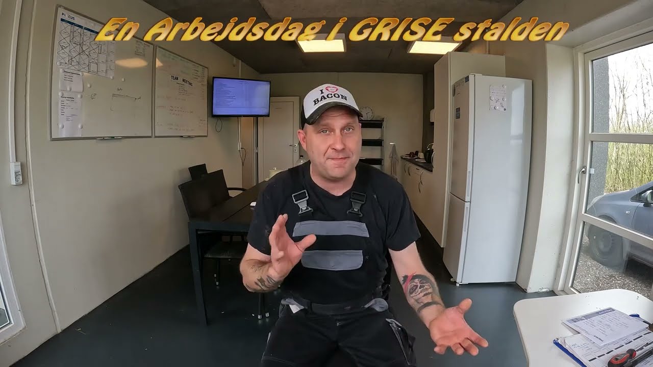 En arbejdsdag i GRISE STALDEN 18 🐖 - 