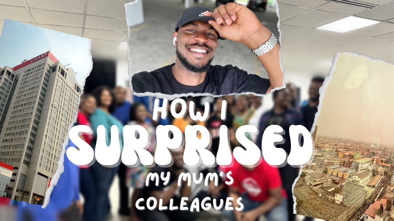 Visit To UBA Plc Head Office; My Mum's Office To Surprise Her Colleagues and Say Thank You!