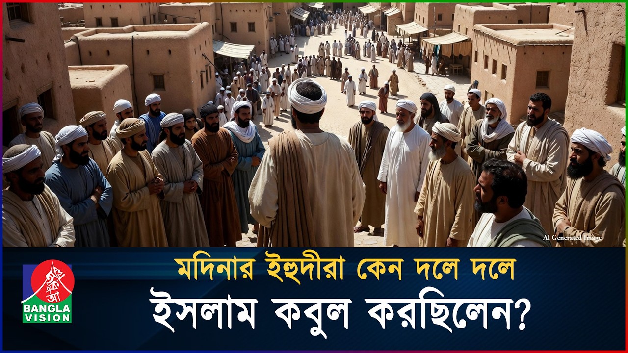 মদিনার ইহুদীরা কেন দলে দলে ইসলাম কবুল করছিলেন? | মহানবী (স) এর জীবন | পর্ব ১৭ | Life of Prophet (S)