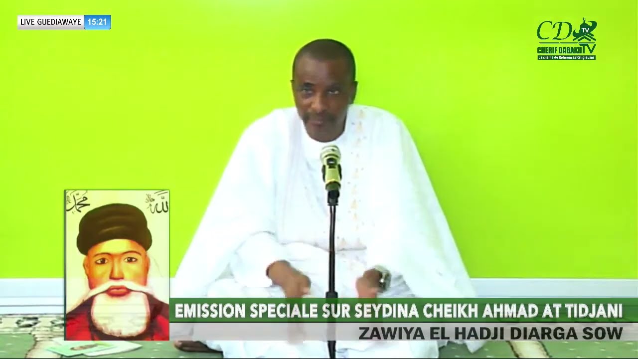 3°PARTIE - CHEIKH AHMAD AT TIDJANI PAR CHERIF IBRAHIMA AIDARA AT TIDJANI