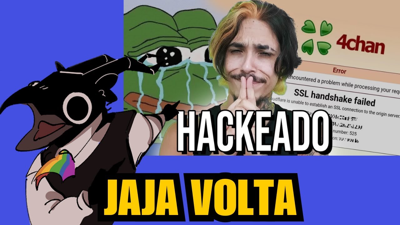 O 4CHAN CAIU, APARENTEMENTE. UHUL....????  - REACT PCINI