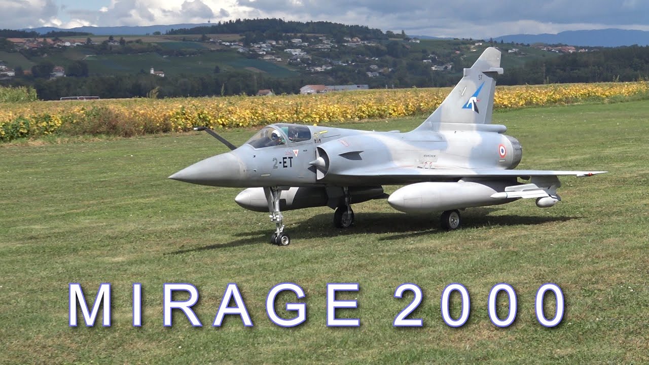 RC Mirage 2000 turbine powered Christian Curty