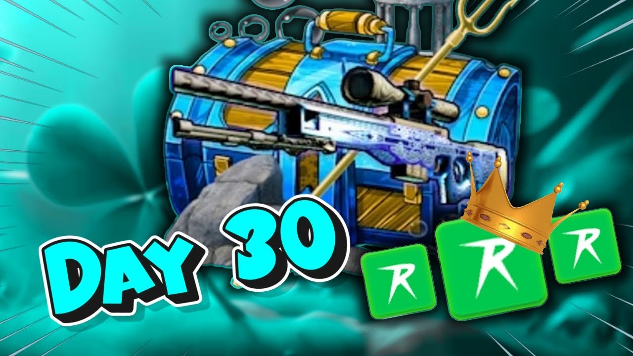 Day 30 of Opening CSGORoll Free cases – LUCKY Jackpot Triple GREEN !!!