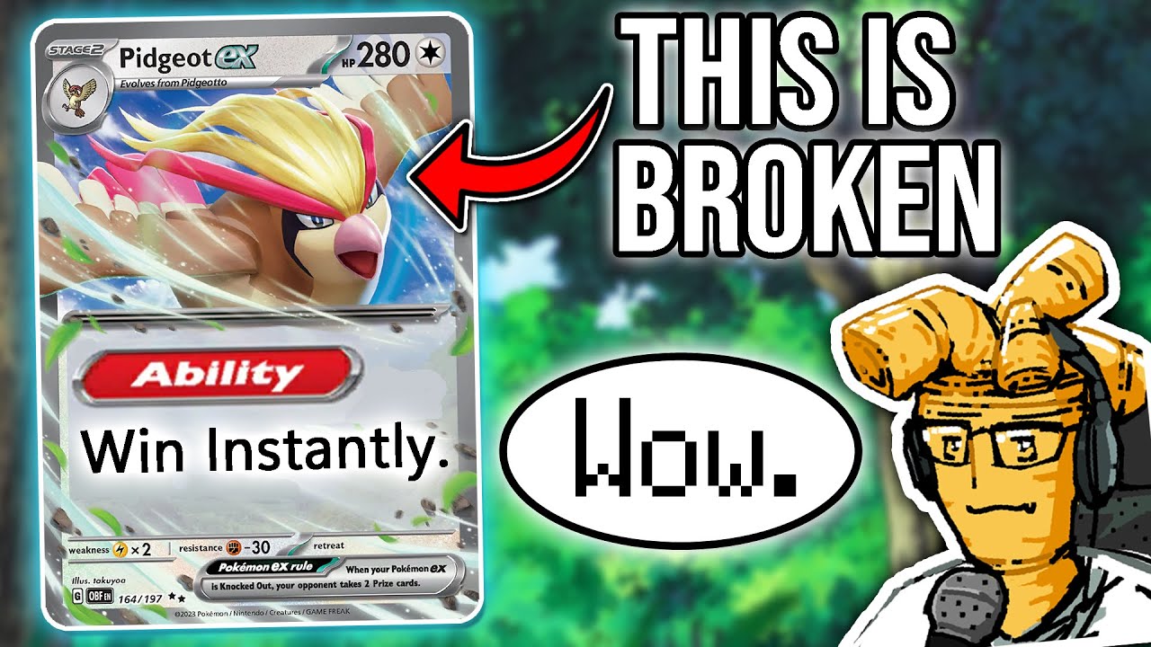 Pidgeot is BROKEN in Pokemon TCG.