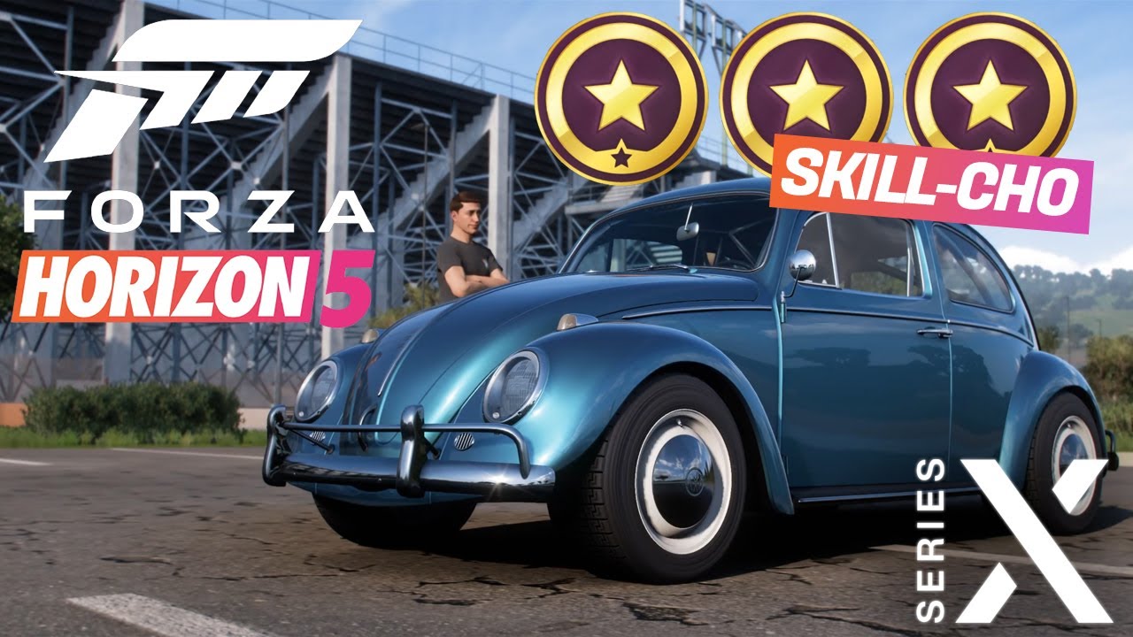 Forza Horizon 5 - How To Get 3 STARS on VOCHO SKILL-CHO CHALLENGE!