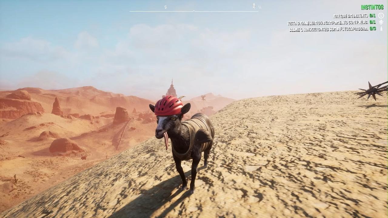 Goat Simulator 3_em busca do capacete
