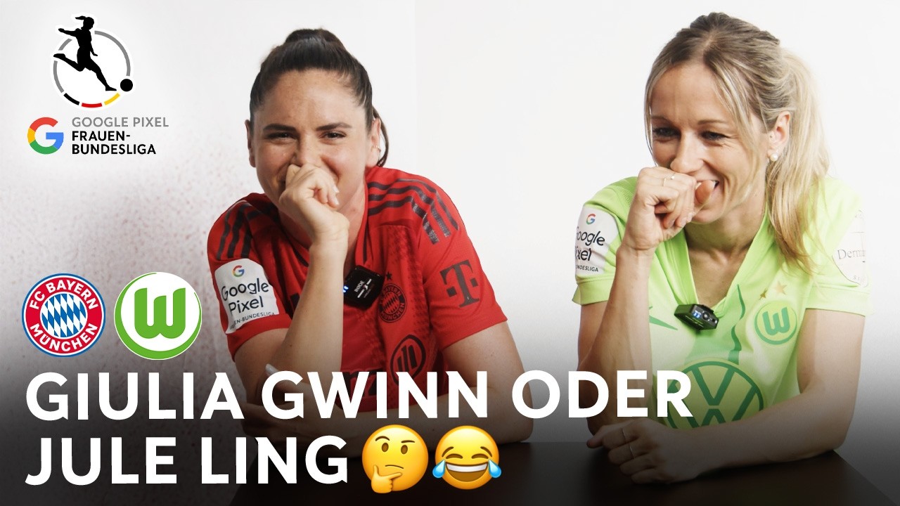 Die TOPSPIEL Challenge | Sarah Zadrazil 🆚 Kathy Hendrich | Google Pixel Frauen-Bundesliga