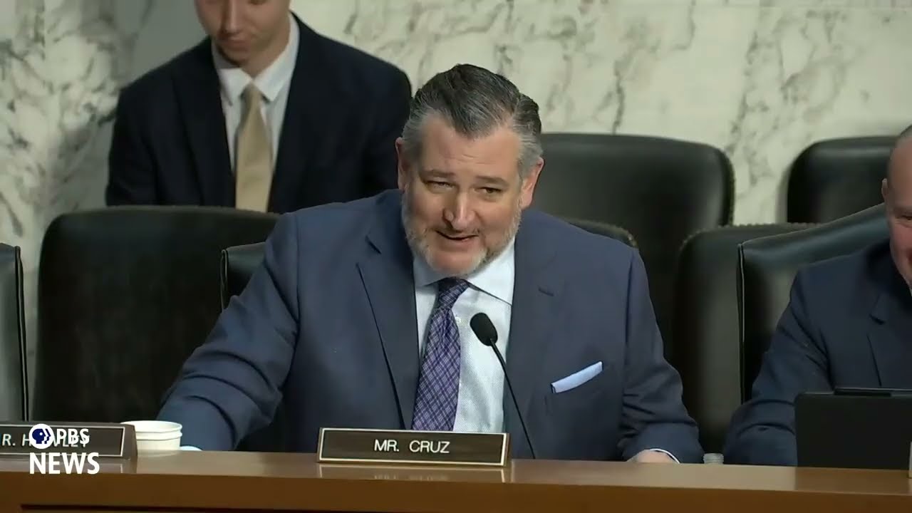 WATCH: Sen. Cruz questions Attorney General Pam Bondi on Dobbs decision leak, Supreme Court protests
