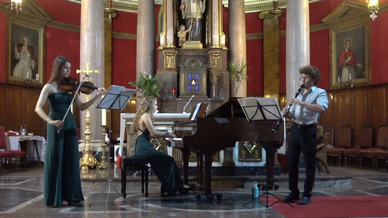 Five Pieces - D. Shostakovich (violin, clarinet, piano) | Trio Kórena