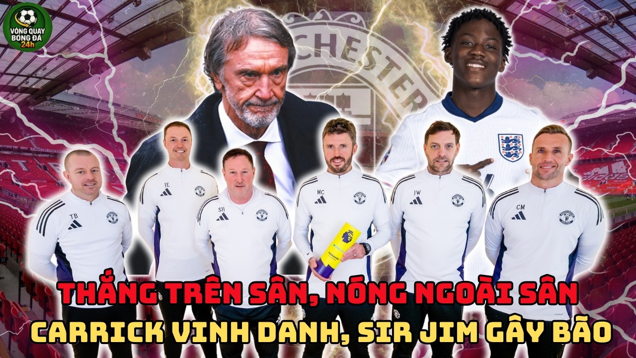 CÚ LẬT SỐC TẠI MAN UTD | CARRICK ĐƯỢC VINH DANH, MAINOO “BẬT MODE” TUYỂN ANH, CỘNG ĐỒNG CHIA RẼ