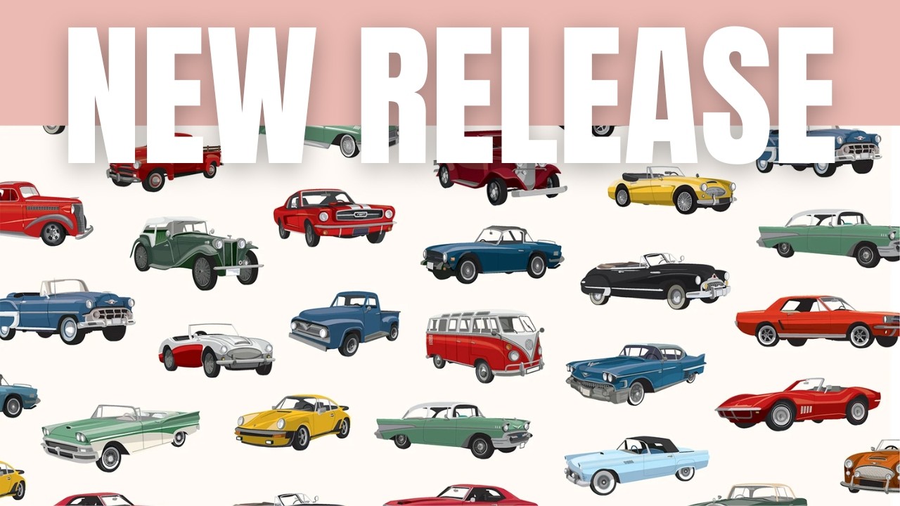 Carta Bella Cars Collection Overview