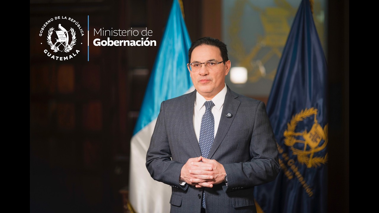 Mensaje del ministro de Gobernación, Marco Antonio Villeda