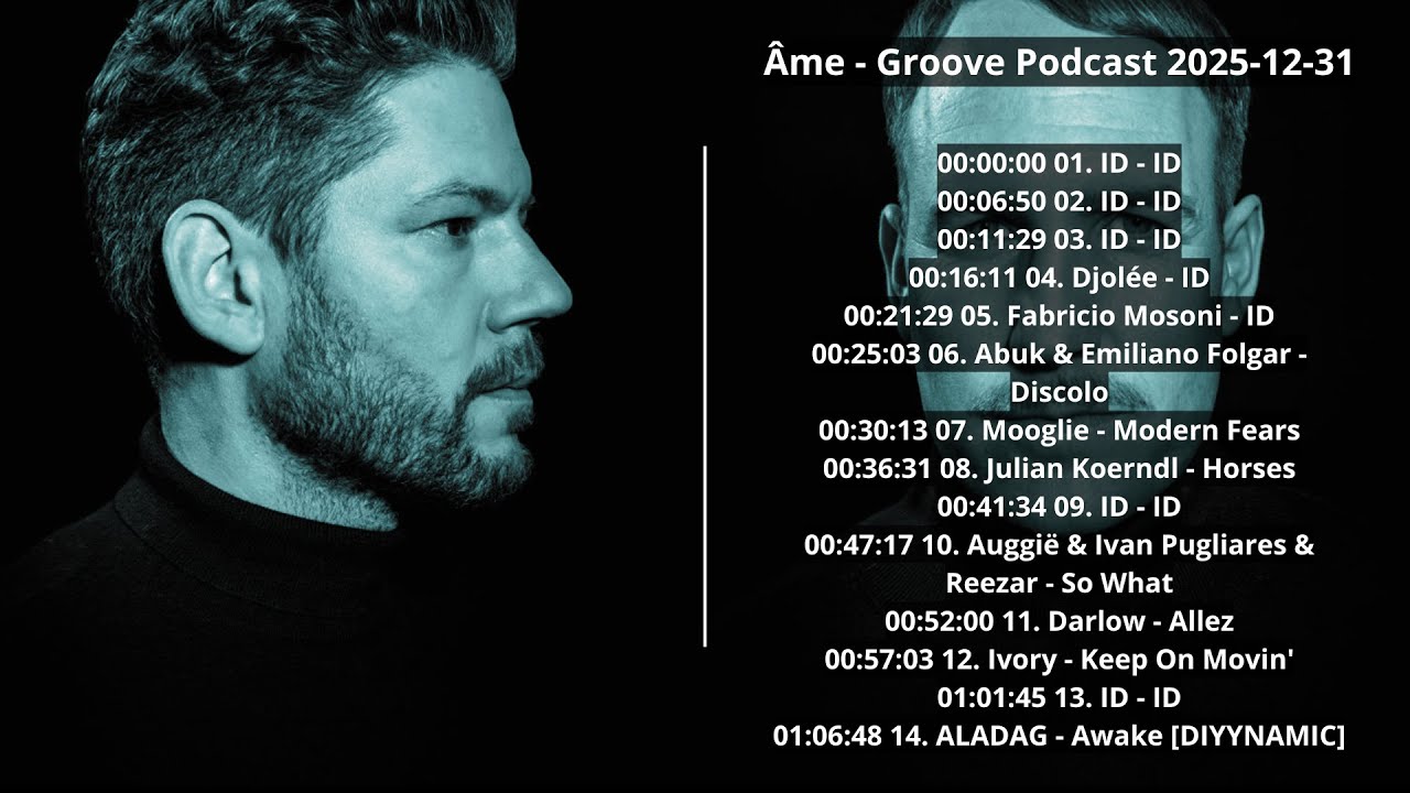 &Acirc;me - Groove Podcast 2025-12-31 with tracklist