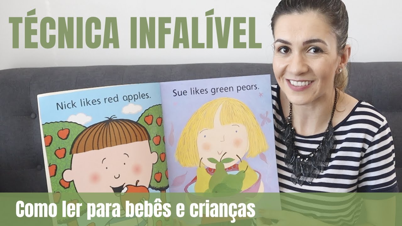 TÉCNICA de leitura infantil em INGLÊS / Sem precisar de livros em inglês