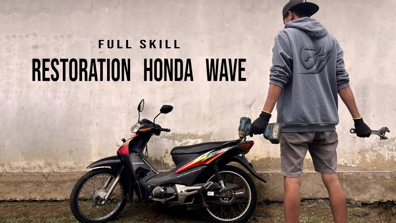 (ASMR) RESTORATION of HONDA WAVE /FIT S Daily use Style