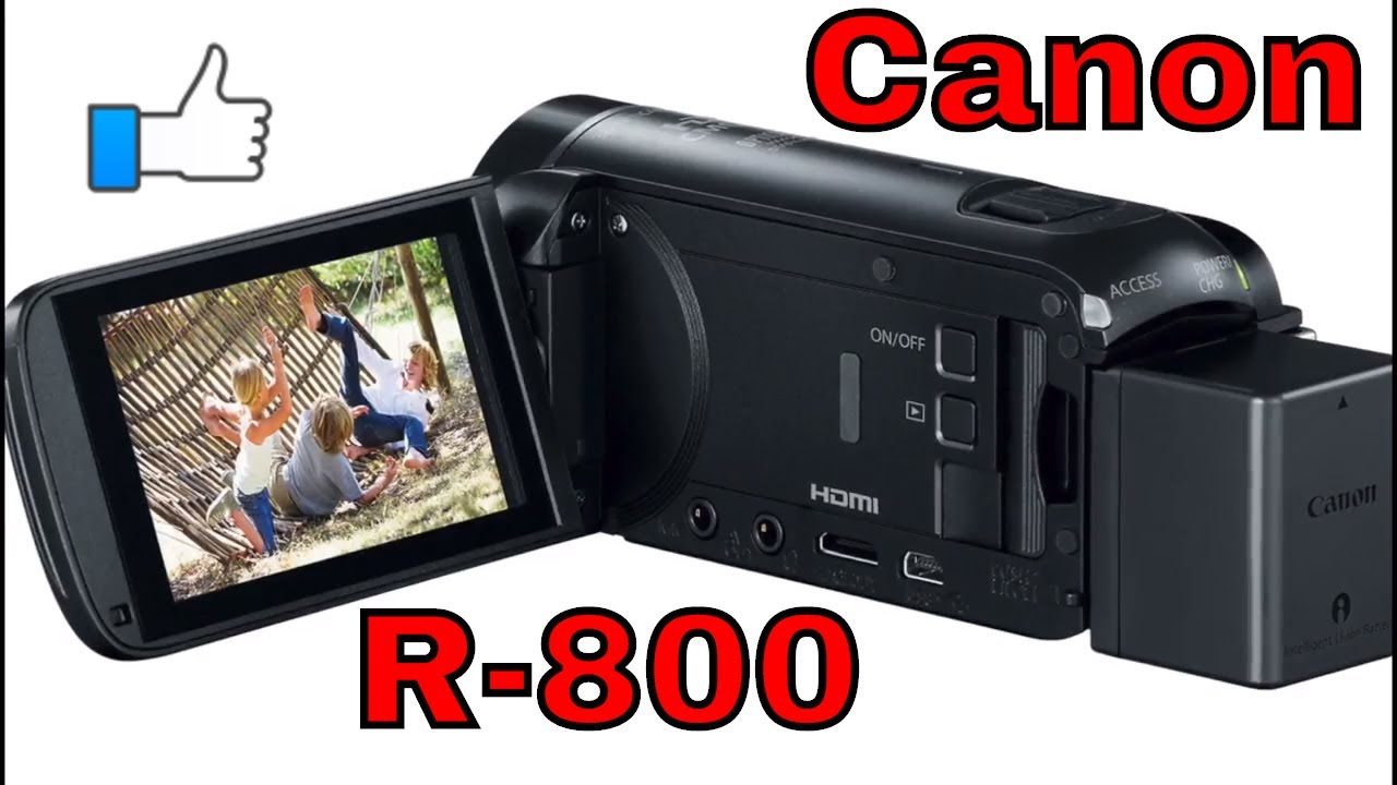 Canon Vixia R800 - 5 Minute review - Thumbs Up!!