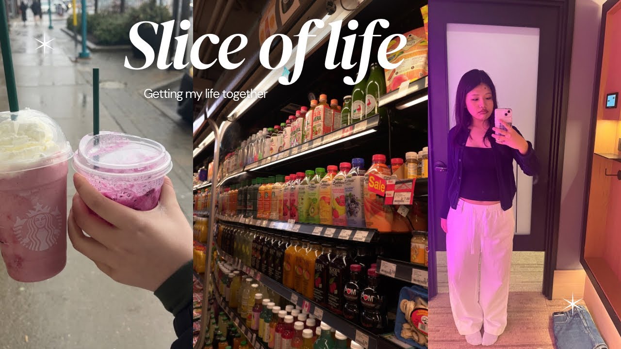 Slice of life🍰getting my life together, studying for test, going to park..