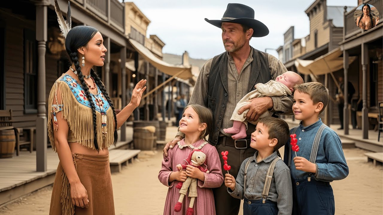 “I love no one,” said the Apache woman, “but I can love your children.” The cowboy fell silent.
