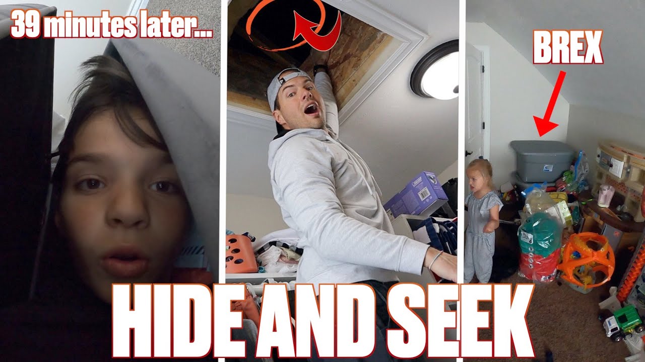EXTREME HIDE AND SEEK STUCK INSIDE STAYING HOME | LAST TO BE FOUND WINS $$$ | BEST NEW HIDING SPOT