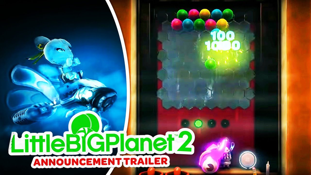 LittleBigPlanet 2 Announcement Trailer (LBP2)